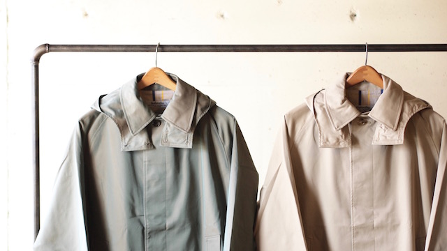 WORKERS Bal Collar Coat Gabardine-Top