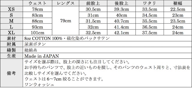 WORKERS Baker Pants Standard 8oz OD-Graph