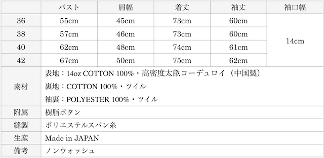 WORKERS Forestier 26AW Heavy Corduroy-Graph