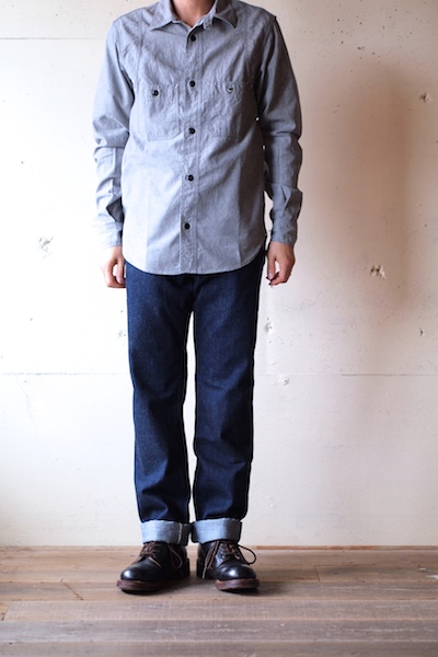 WORKERS Lot.801 Straight Jeans-3