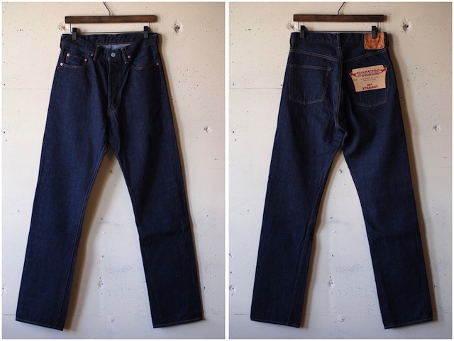 WORKERS Lot.801 Straight Jeans-4