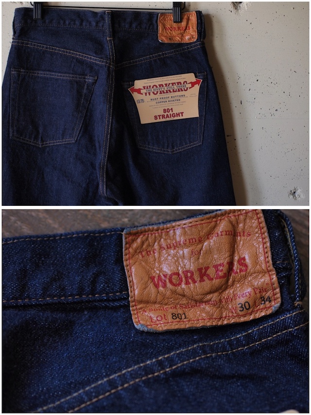 WORKERS Lot.801 Straight Jeans-8