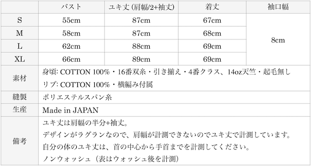WORKERS Raglan Cotton Sweater 26AW-Graph