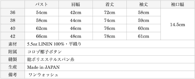 WORKERS Relax JKT (2023) Linen-Graph