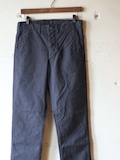 WORKERS Reversed Sateen Trousers, Grey-Link