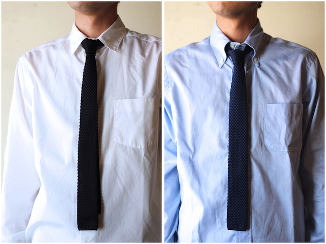 WORKERS Silk Knit Tie, 2015 F/W-6