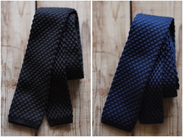 WORKERS Silk Knit Tie, 2015 F/W-2