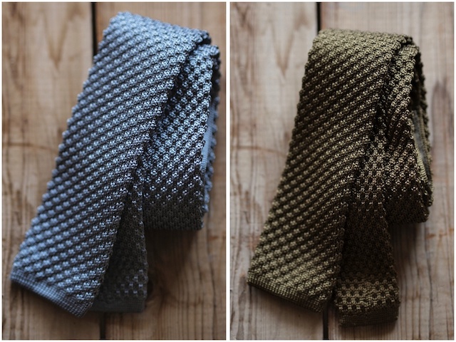 WORKERS Silk Knit Tie, 2015 F/W-4