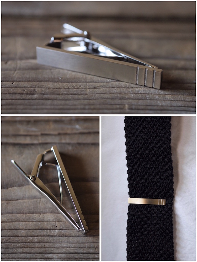 WORKERS Tie Clip Stripe-2