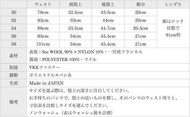 WORKERS Trousers Heavy Flannel Charcoal-Graph